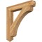 Ekena Millwork Legacy Arts & Crafts Rough Sawn Bracket, Western Red Cedar, 6"W x 42"D x 42"H BKT06X42X42LEC03RWR - alternate 1